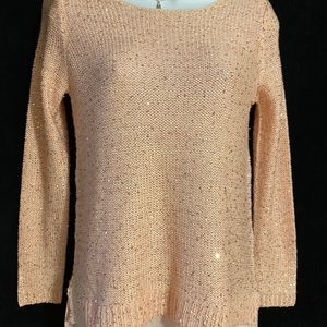 Ladies sparkly sweater top